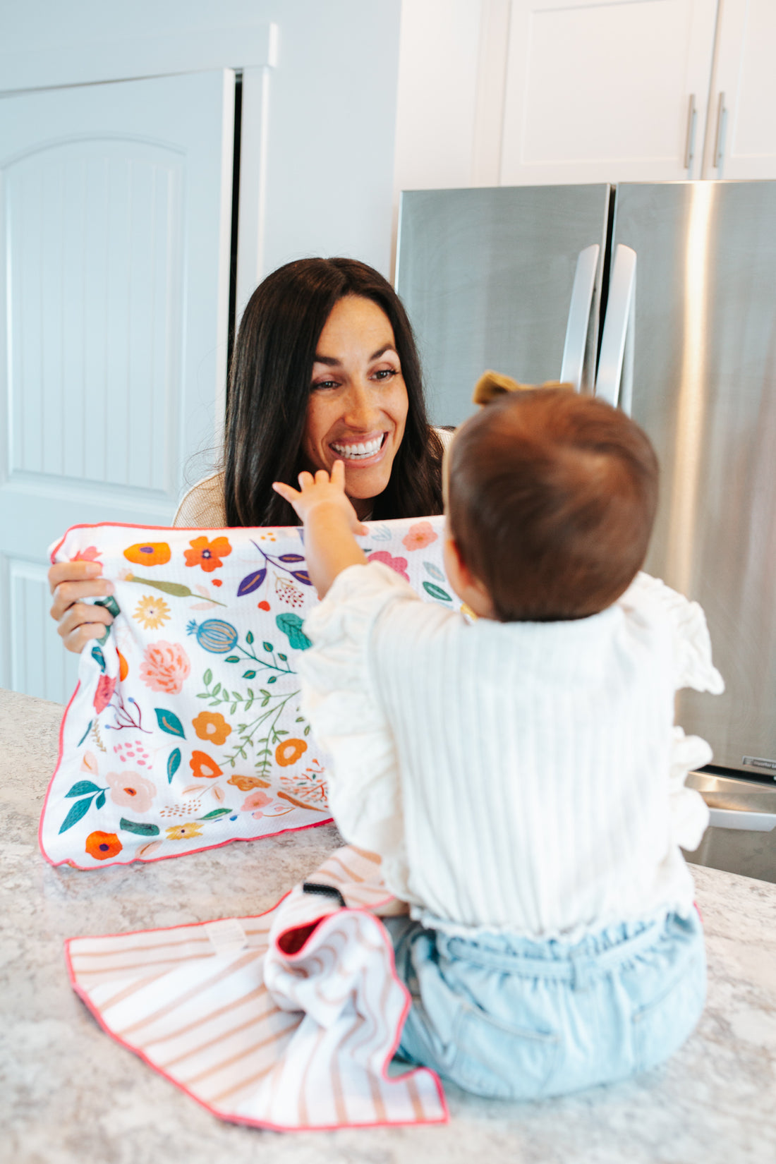 Keep the kitchen clean with your little ones