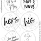 FREE Printable Wedding Gift Tags