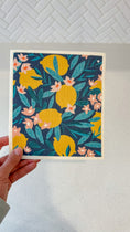 Load image into Gallery viewer, Sweet Citrus Swedish Dishcloth
